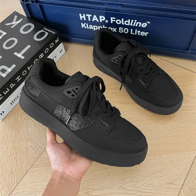 Breathable Leather Sneakers with Soft Soles